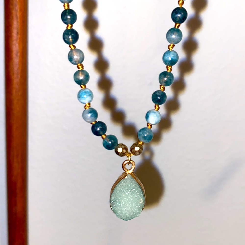 Green necklace